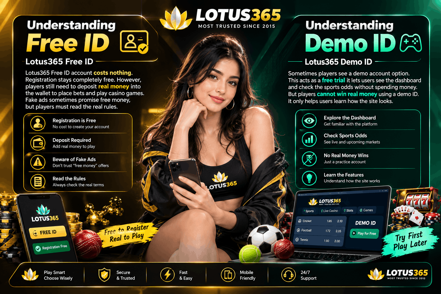 Free ID vs Demo ID
