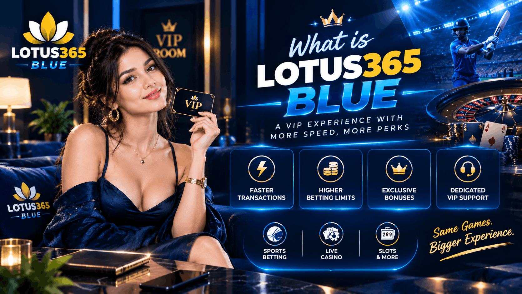 What is Lotus365 Blue